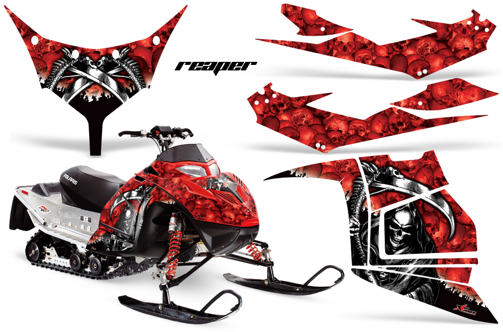 Polaris IQ Race Graphic Kit RED Reaper JPG